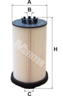 Паливний фільтр mfilter DE687 на Мерседес W202