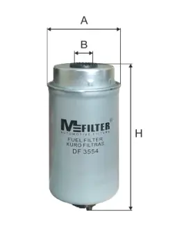 Фильтр топливный MFILTER DF3554 Форд Transit