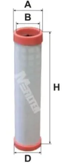 Фильтр воздушный (пр-во M-Filtr) MFILTER A1016/1