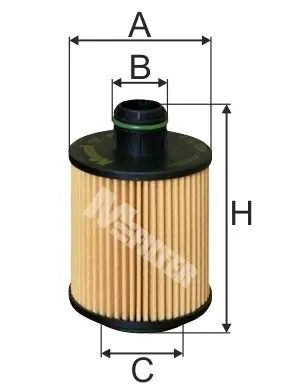 Масляний фільтр MFILTER TE4011 (фото 1)