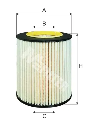 Масляный фильтр MFILTER TE4033