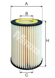 Масляний фільтр mfilter TE601 на Мерседес C-Class S202