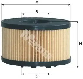 Масляный фильтр MFILTER TE624 Форд Мондео 3