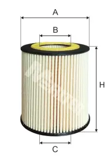 Масляный фильтр MFILTER TE625 Бмв E38