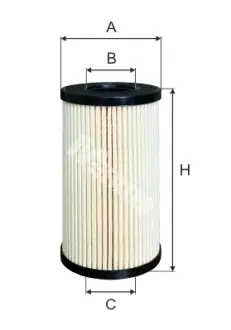 Масляний фільтр MFILTER TE645 Рено Megane