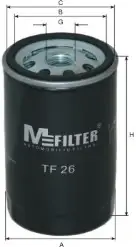 Масляний фільтр MFILTER TF26