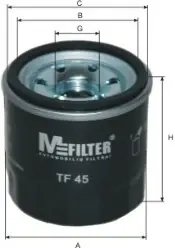 Масляный фильтр MFILTER TF45