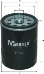 Масляный фильтр MFILTER TF47 Опель Аскона