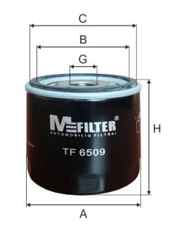 Масляный фильтр mfilter TF 6509 на Вольво V70