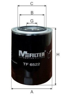 Масляный фильтр mfilter TF6522 на Митсубиси Паджеро 3