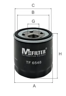 Масляный фильтр MFILTER TF6548