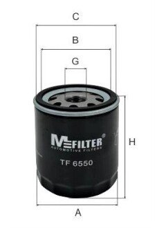 Масляный фильтр mfilter TF6550 на Шкода Фабия 1