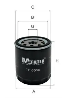 Масляный фильтр MFILTER TF6550 Шкода Октавия тур