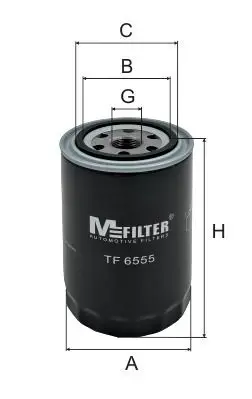 Масляный фильтр MFILTER TF6555