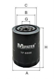 Масляний фільтр mfilter TF6556 на Ниссан Sunny n14 (н14)