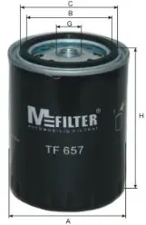 Масляний фільтр MFILTER TF657