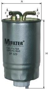 Паливний (топливный) фільтр mfilter DF323