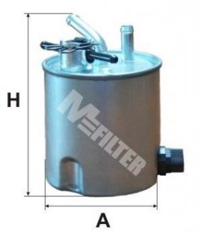 Паливний (топливный) фільтр mfilter DF3512