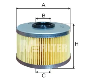Топливный фильтр MFILTER DE688 Рено Megane