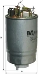 Топливный фильтр MFILTER DF327