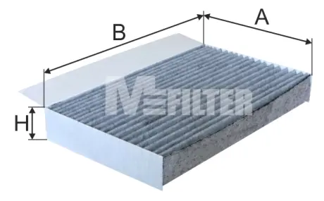 Вугільний фільтр салону MFILTER K9044C