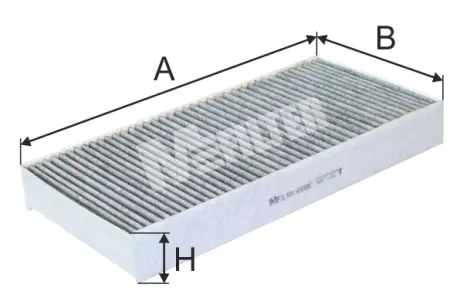 Вугільний фільтр салону MFILTER K9055C