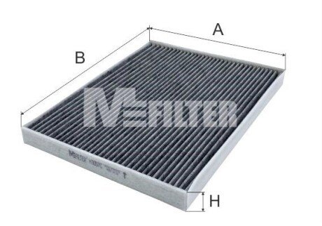 Угольный фильтр салона mfilter K 9057C