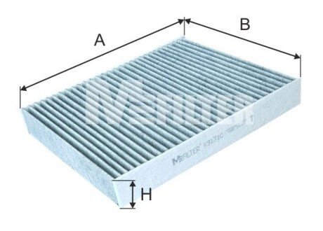 Угольный фильтр салона mfilter K 9171C на Лексус Rx350