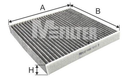 Угольный фильтр салона mfilter K 9200C на Шкода Kamiq