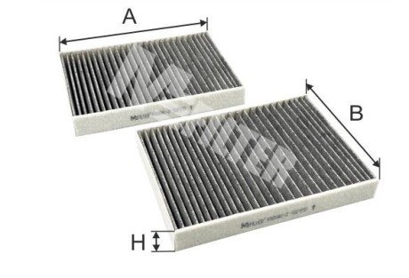 Вугільний фільтр салону mfilter K 9204C-2 на Бмв 7 серии