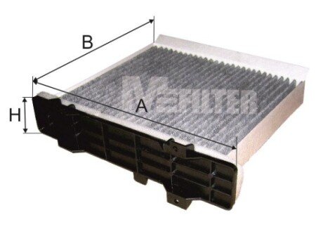 Повітряний фільтр двигуна mfilter K9017C на Митсубиси Паджеро 4