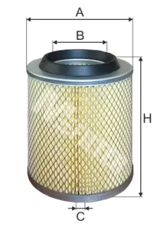 Повітряний фільтр MFILTER A140