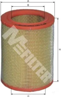 Повітряний фільтр MFILTER A263