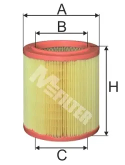 Повітряний фільтр MFILTER A396