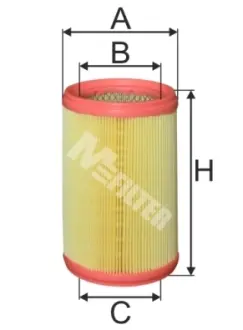 Повітряний фільтр MFILTER A553 Рено Express