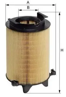 Повітряний фільтр MFILTER A886