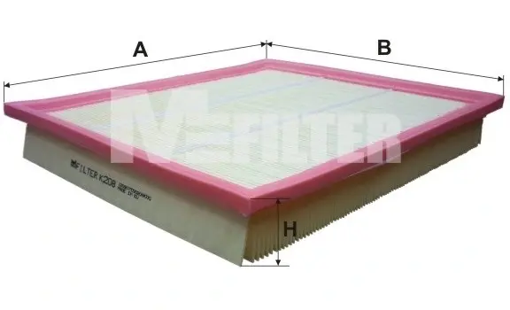 Воздушный фильтр MFILTER K208