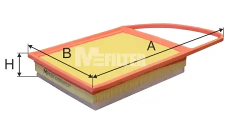 Воздушный фильтр MFILTER K7007 Ситроен С3 пикассо