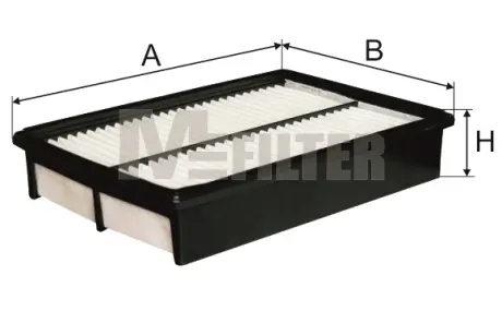 Повітряний фільтр MFILTER K 7062