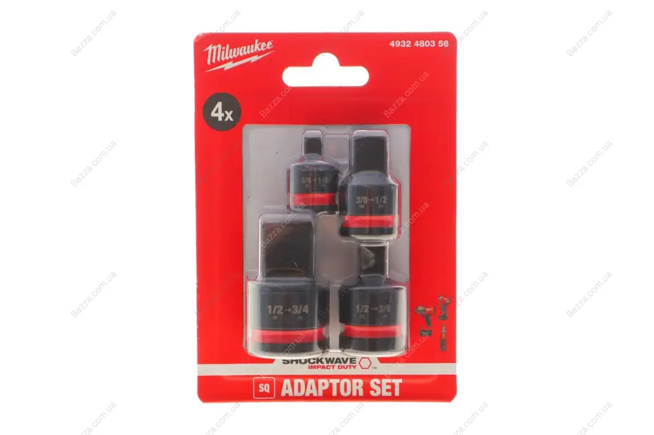 Комплект насадок на ключі MILWAUKEE 4932480356