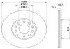 Вентилируемый тормозной диск mintex MDC768C