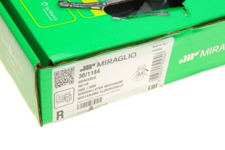 Склопідіймач miraglio 301184