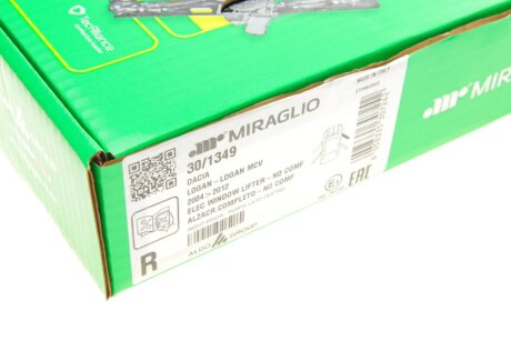 Склопідіймач miraglio 301349