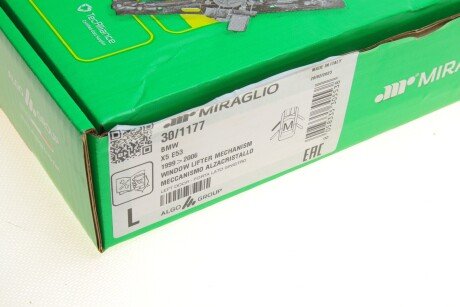 Склопідіймач miraglio 301177