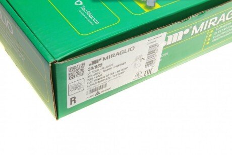 Склопідіймач miraglio 30885