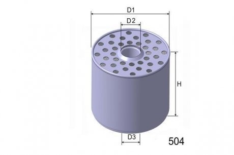 Дизельный топливный фильтр misfat M360