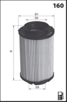 Дизельний паливний фільтр misfat F010