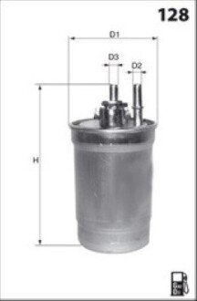 Дизельный топливный фильтр misfat M264