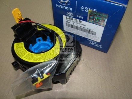 Кольцевая контактная группа подушки безопасности Hyundai Elantra 11-/I45/Sonata 10- mobis 934903S110 на Киа Рио 3