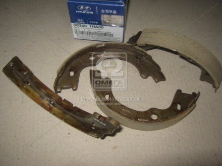 Колодки ручного (стоячого) тормоза mobis 583501HA00 на Киа Ceed 2008